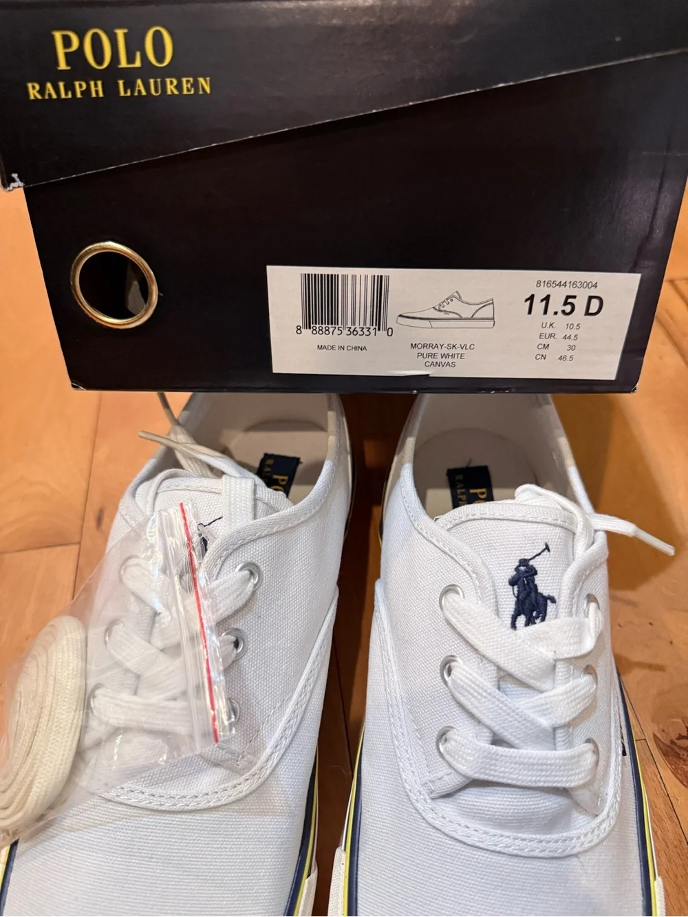 Polo Ralph Lauren Morray Canvas Sneakers – Men’s 11.5D – New in Box